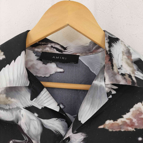 アミリ AMIRI All Over Pegasus Bowling Shirt ペガサス ボウリングシャツ メンズ import:L